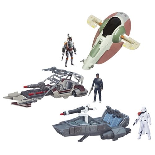 Star Wars: The Force Awakens Class II Vehicles Wave 2 Case